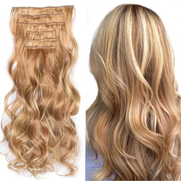 Accessories | 19 Inch 16 Clips Hair Extension Clip In | Poshmark display picture 1